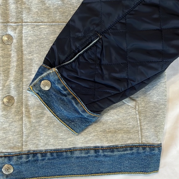 Levi's Vintage Premium Reversible Varsity Jean Jacket NEW WITH TAGS - Picture 6 of 16